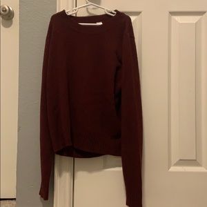 Burgundy Sweater